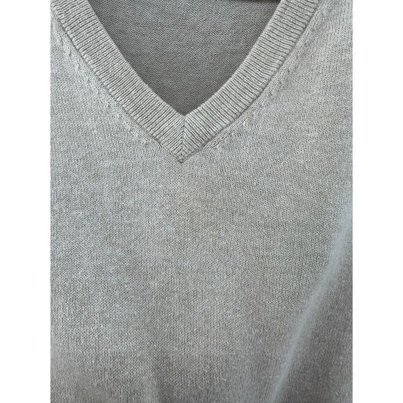 Peter Millar Mens sz XL Cashmere Cotton Blend Vneck Pullover Sweater Golf Attire - Picture 10 of 10